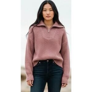 Herizon Half Zip Sweater New with Tags Size Large